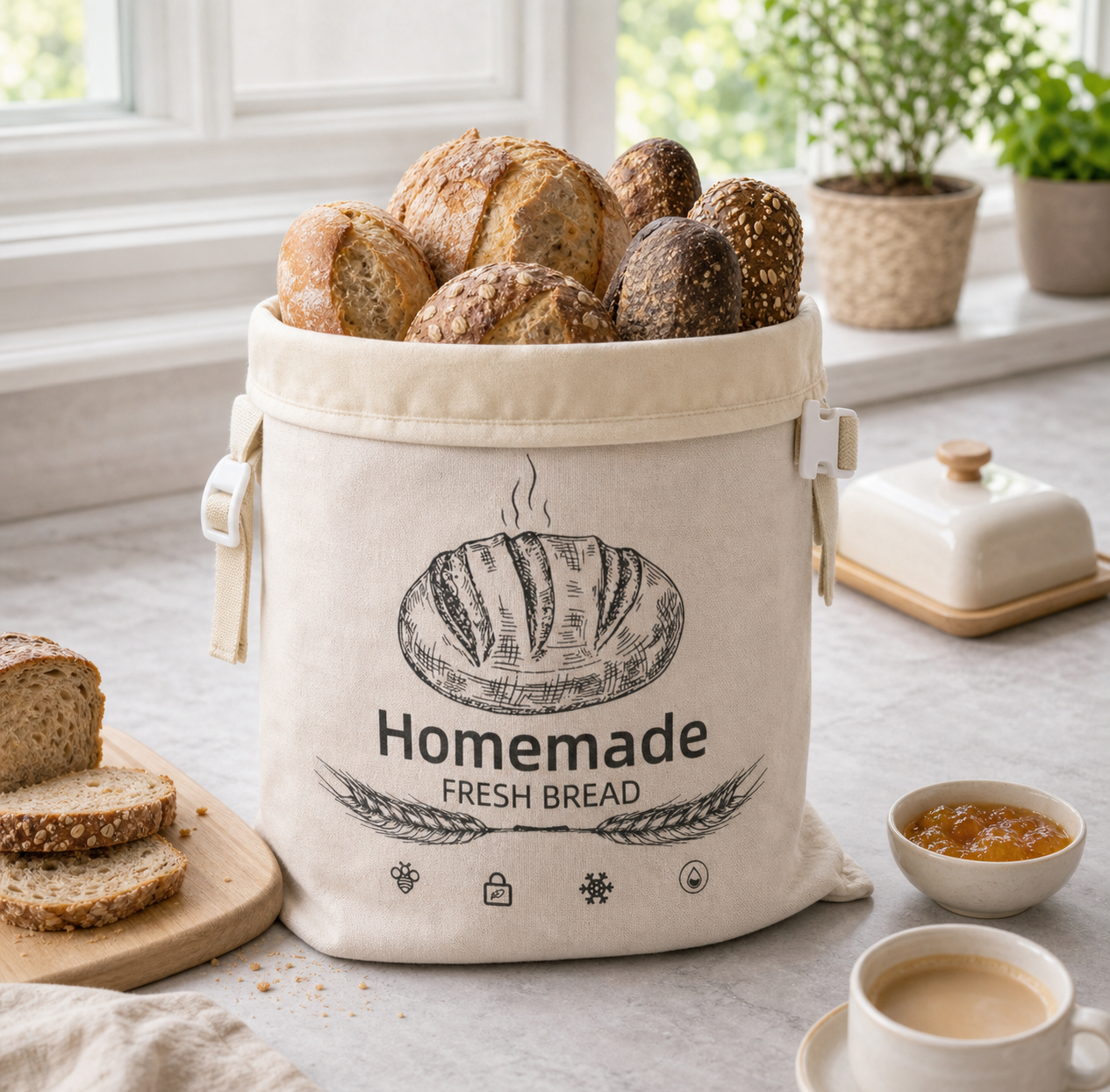 Limited Edition Designs - Beeswax Bread Bags